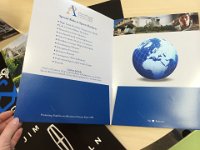 Advanced Planning  Standard Presentation folder with 2 pockets